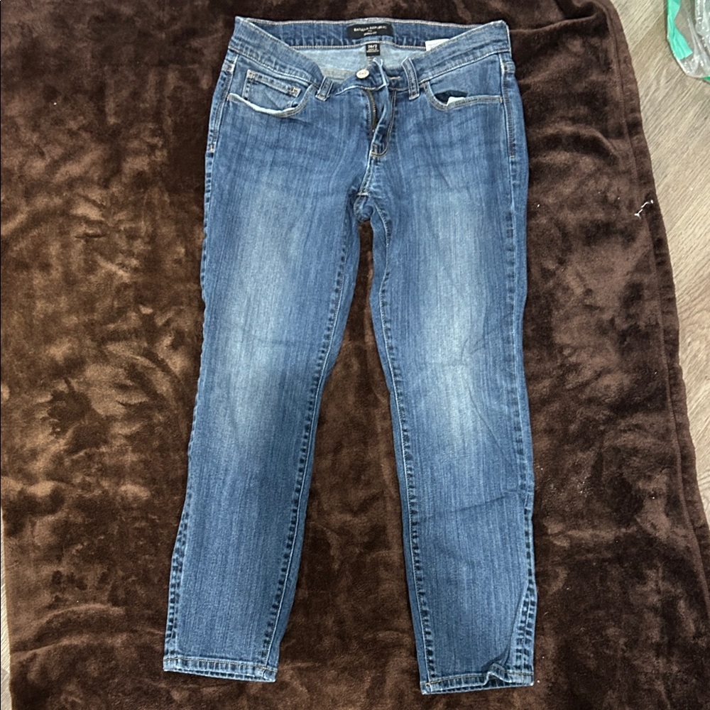 Banana Republic Women's Dark Blue Skinny Jeans